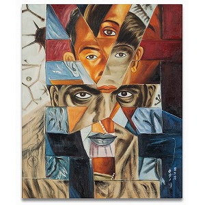 Artwork by Tadanori Yokoo, Work, Made of Oil on canvas