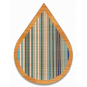 Artwork by Hi-Dutch, Water Drop, Made of Acrylic on wood
In