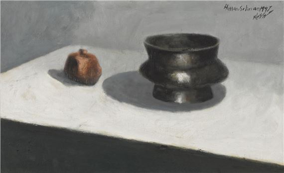 UNTITLED by Hassan Soliman, dated 1997