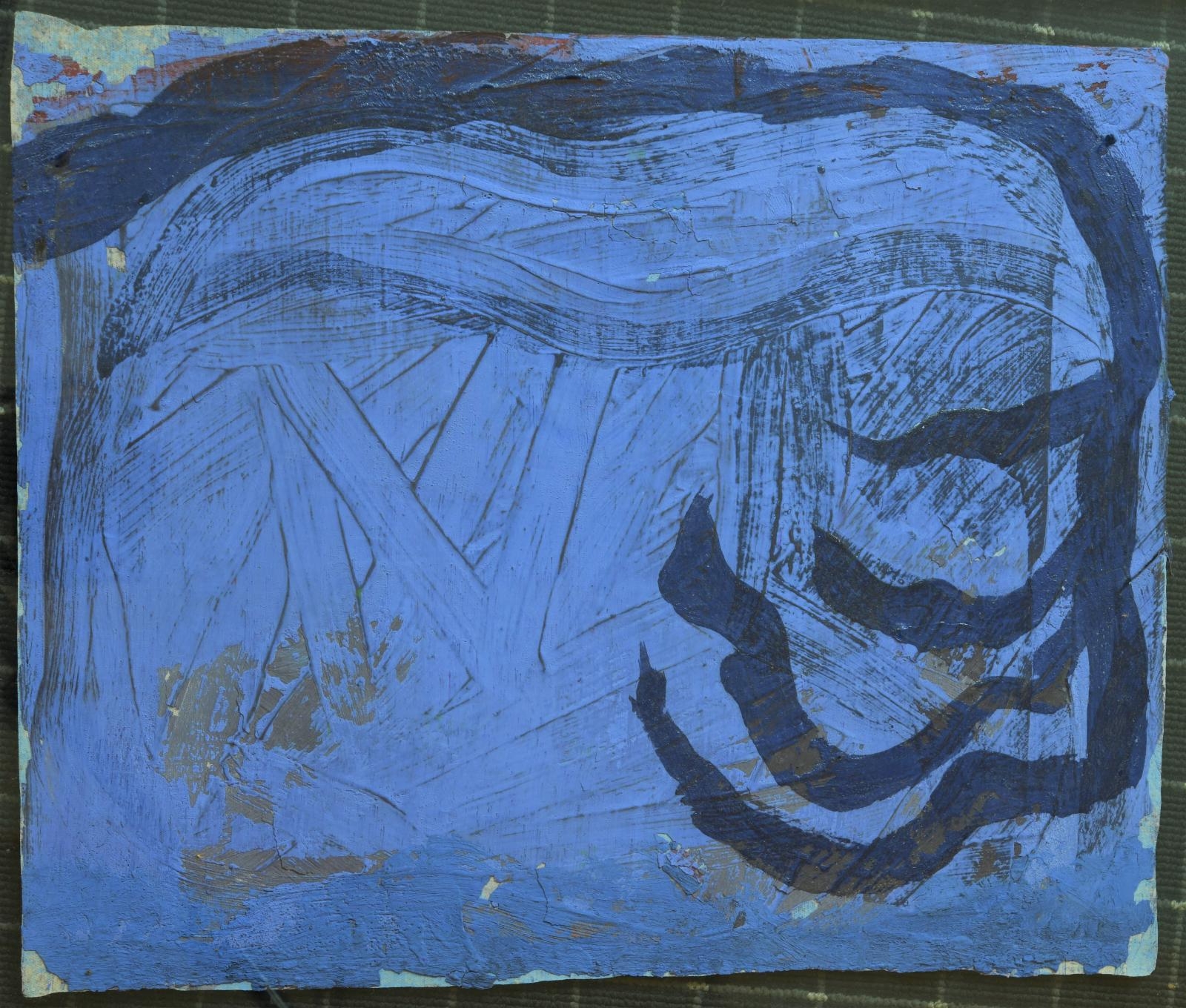 Artwork by Michel Duport, Falling energy, Made of Mixed media on canvas