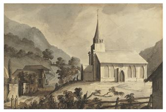 Church at St Joseph's, Trinidad; St Joseph's; and Pandemonium. My House in Port of Spain - Captain Thomas Abercrombie Trant