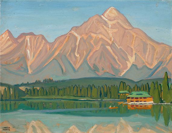 Lawren Stewartharris Pyramid Mt Jasper Park 1924 Mutualart