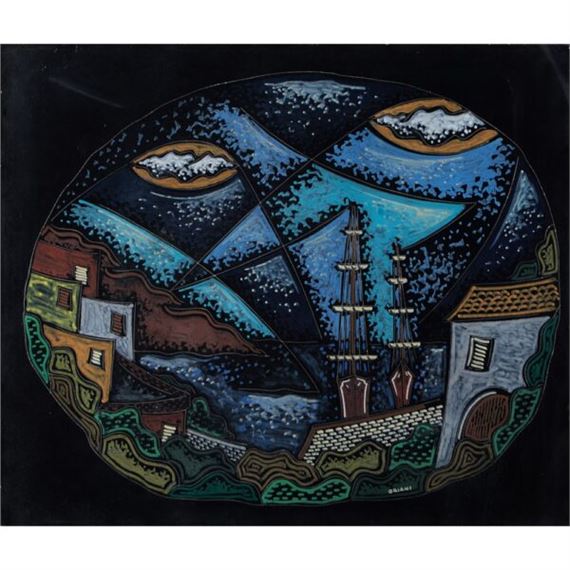 Paesaggio della Riviera by Pippo Oriani