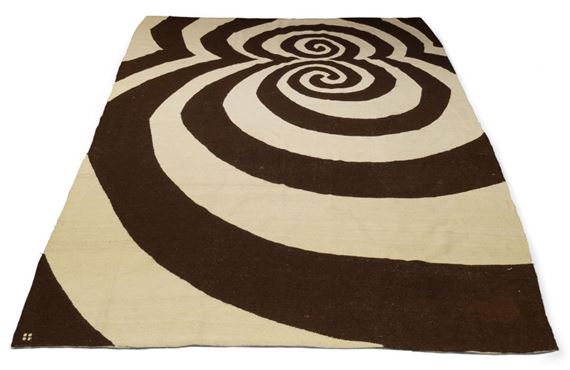 a modern wool flatweave carpet - Belkis Balpinar