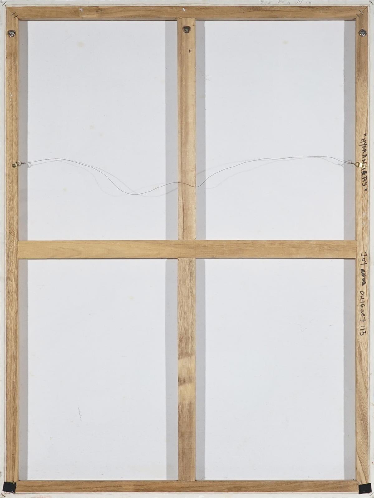 Artwork by Joy Lieber, Hydrangeas, Made of acrylic on canvas