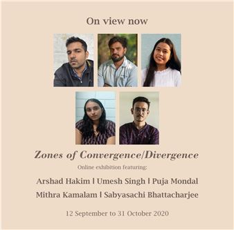ONLINE: Zones of Convergence / Divergence - The Guild Art Gallery, Mumbai