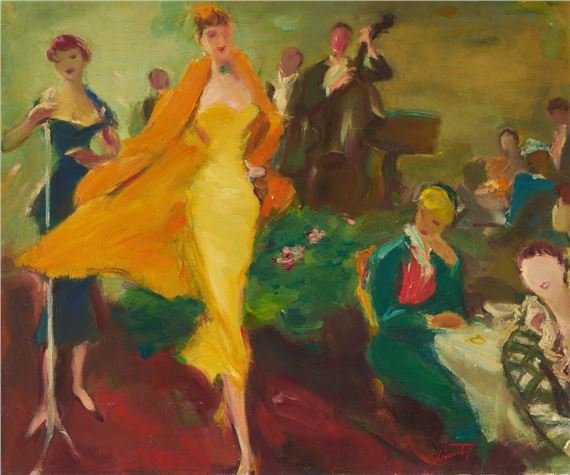 Cafe Cabaret by Rudolf Kriesch