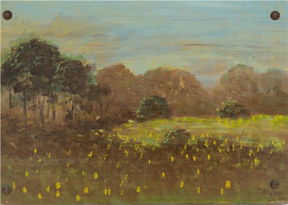 Spring Landscape by Carl Thomas Hoppe