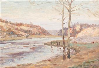 River Scene - H. Hoffman