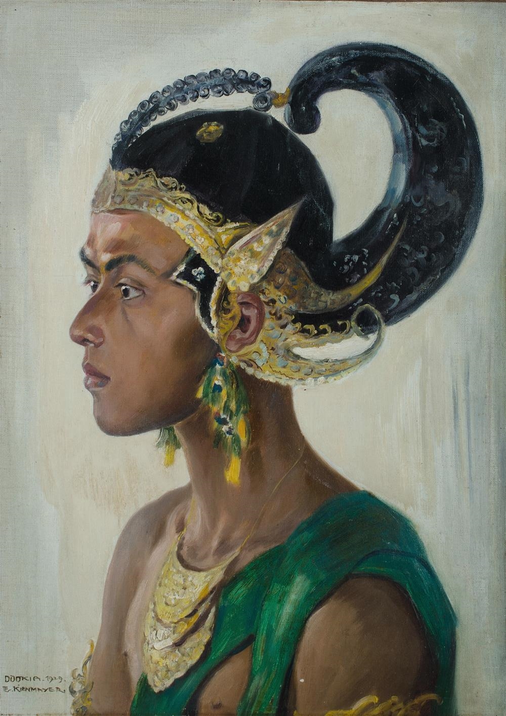 Artwork by Franz Kienmayer, 'Duokia', Made of Oil on Canvas on Board