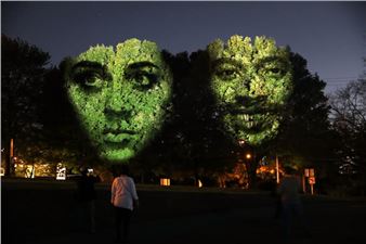 The Trees Have Eyes in Strathmore’s Mesmerizing Art Installation ‘Monuments’