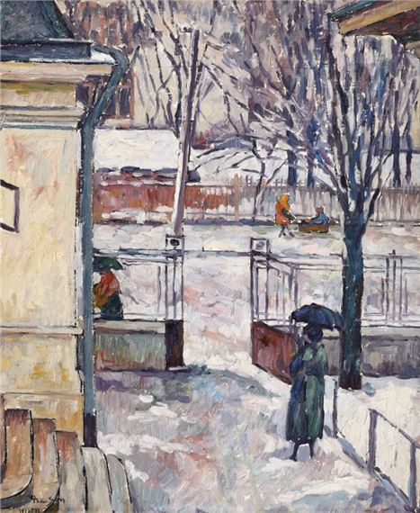Winter in Bucharest by Ion Theodorescu Sion, 1920-1922