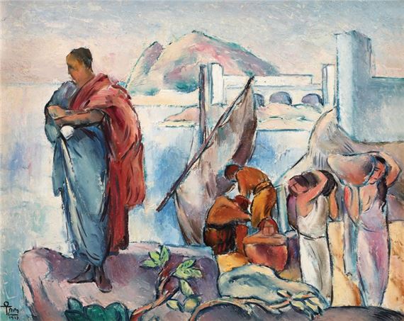 Ovidius at Tomis by Ion Theodorescu Sion, 1927