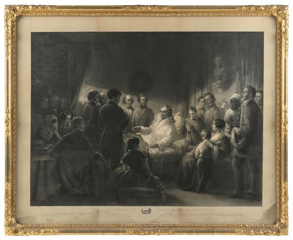 "The Last Days of Webster at Marshfield". - Joseph Alexander Ames