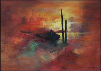 Composizione, tramonto - Vincenzo Di Giorgio