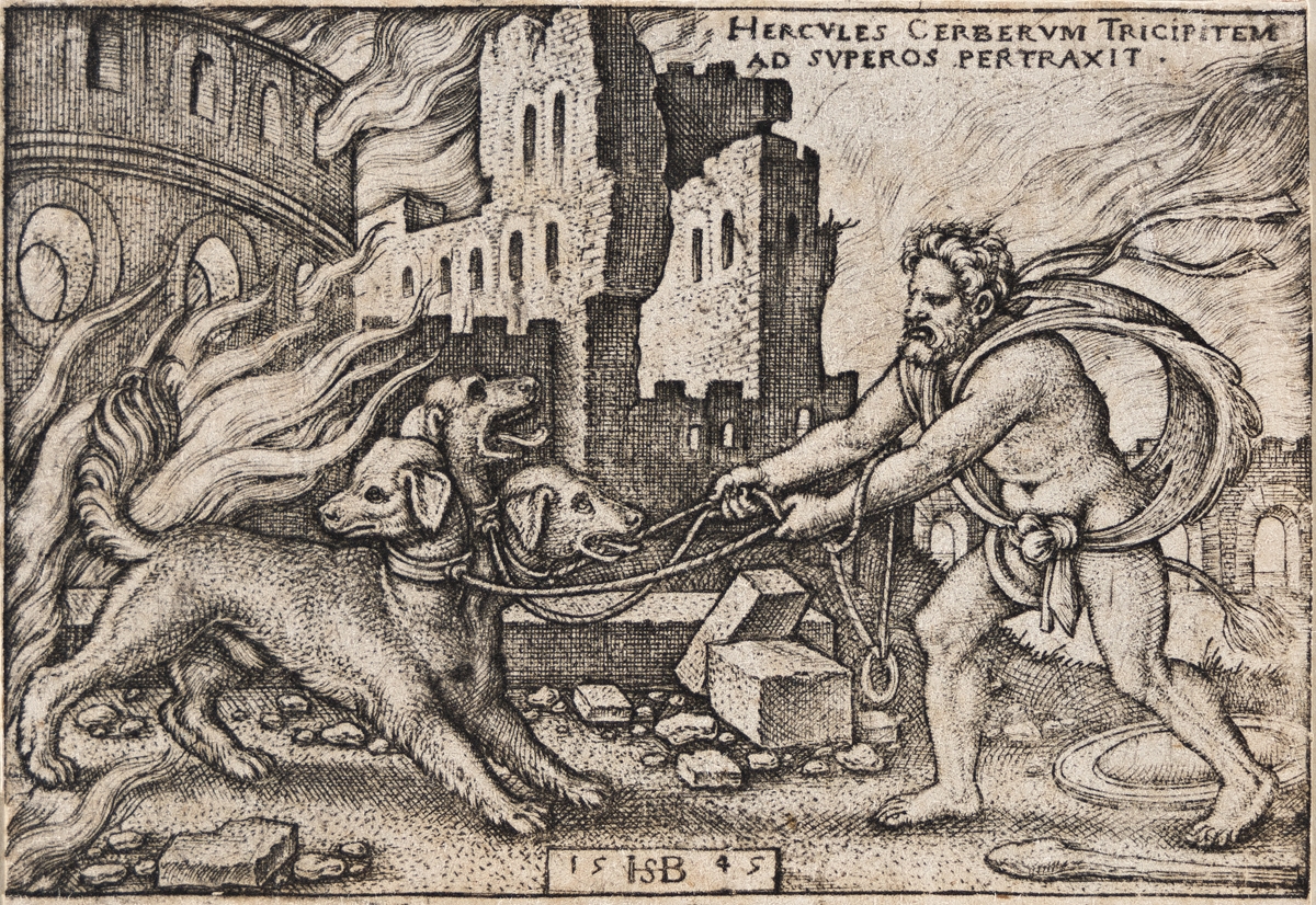 Hans Sebald Beham Group of Seven The Labors of Hercules MutualArt