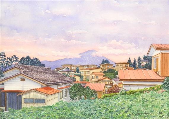 "Early Evening - Iwayama Hill" - B. Weaver Bosson