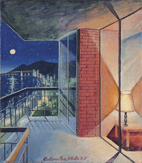 The boardwalk from California. (Ball House Barrionuevo) by Guillermo Pérez Villalta, 1975