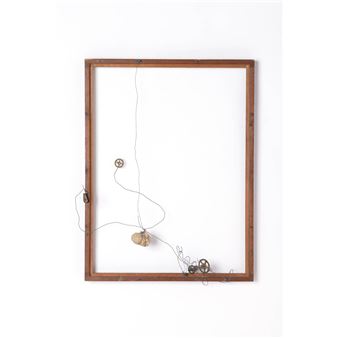 Chantier de mécanique (grue dressée, poulie), n°19 - Pascal Nordmann