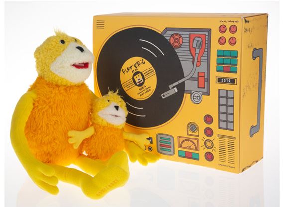 Petite Peluche - Mr. Oizo - Flat Eric - Van De Walle 21 cm