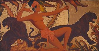 Archère aux panthères - E. L. Borne