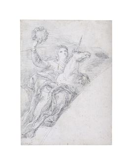 Femme à la licorne - Anicet-Charles-Gabriel Lemonnier