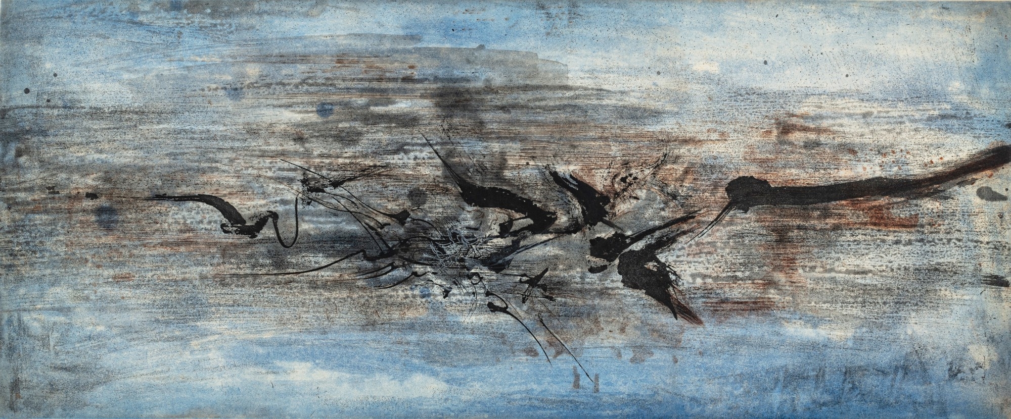 Artwork by Hans Hartung, UNTITLED, Made of etching with aquatint