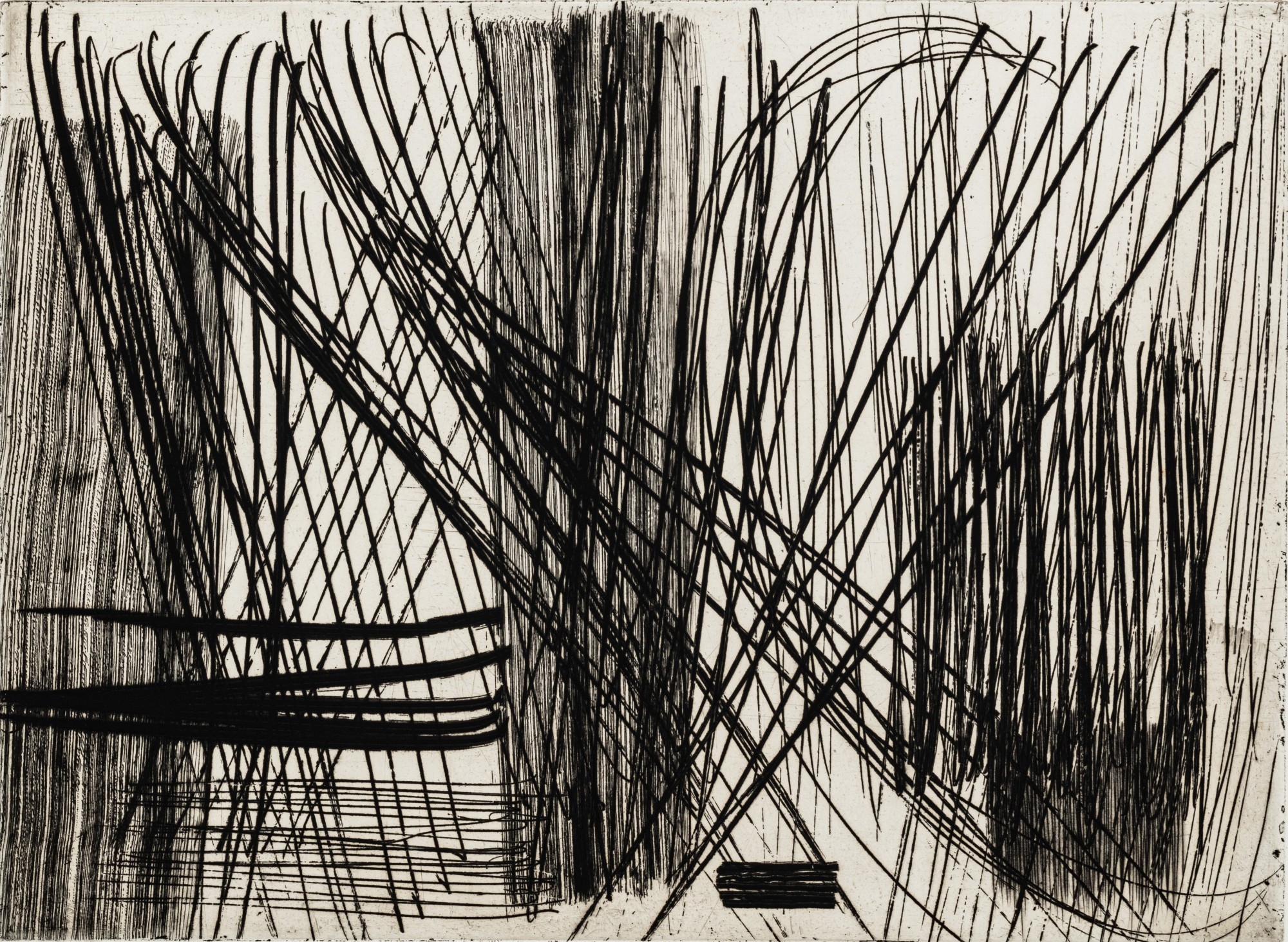 Artwork by Hans Hartung, G22 (I); G24 (II), Made of etching and aquatint
