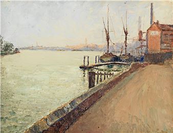 London: The Thames near Hammersmith - Piero Sansalvadore