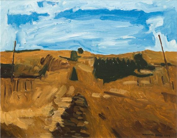 Fields, Alberta by Maxwell Bennett Bates, 1977