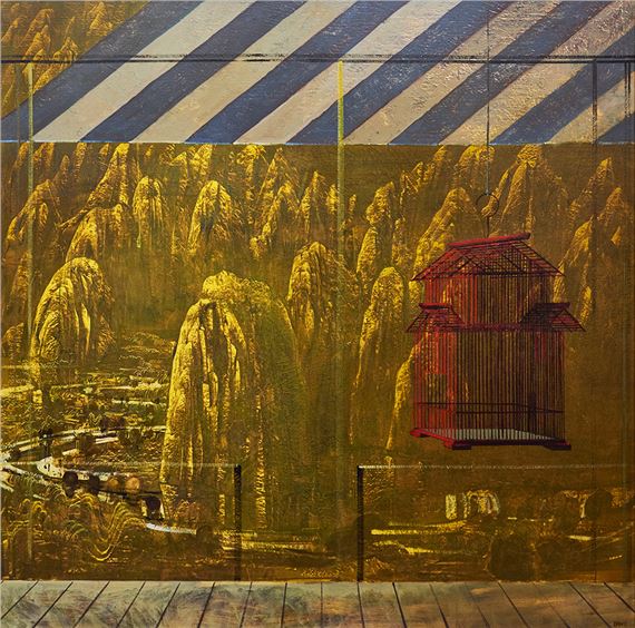 Glasshouse Mountains by Lawrence Daws, 1986