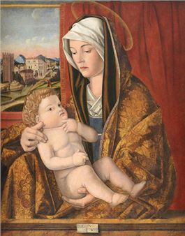 Madonna con Bambino - Pietro Da Vicenza