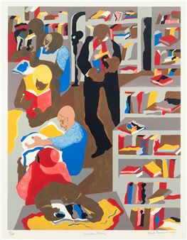 Jacob Lawrence: Paintings and Works on Paper - ACA Galleries (Office Space)