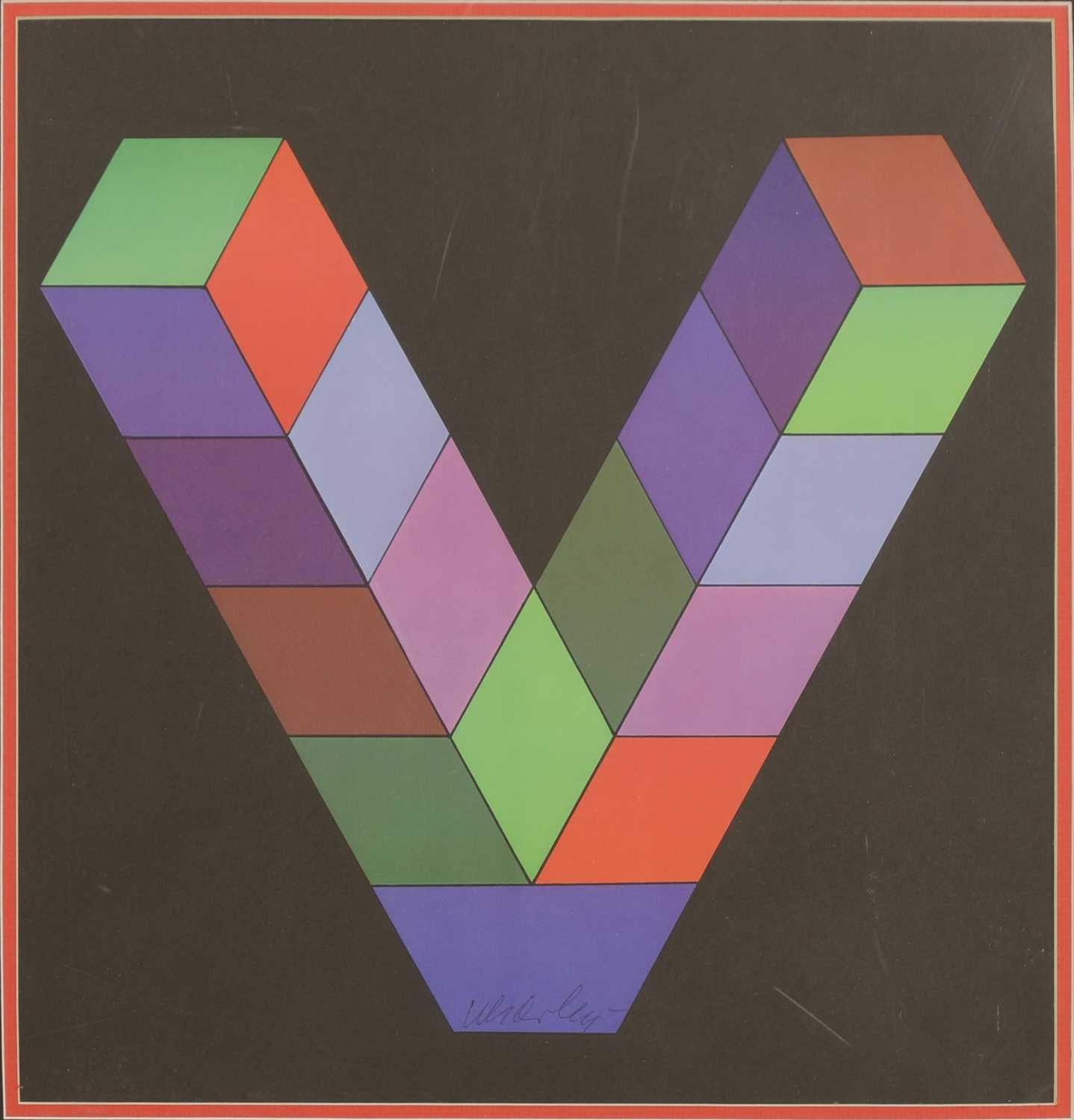 Victor Vasarely, Harlequin (ca. 1980), Available for Sale