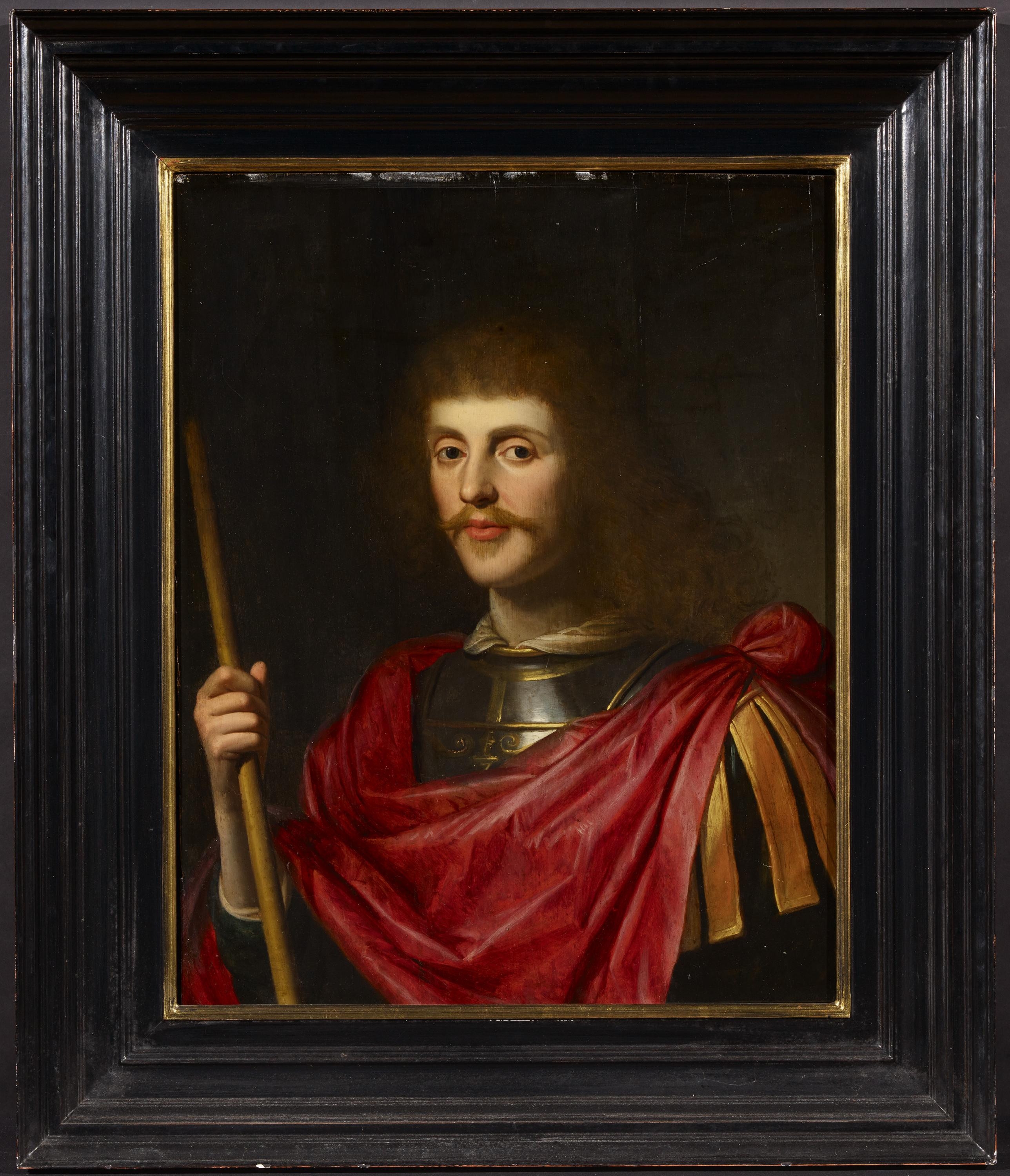 Gerrit Van Honthorst | Portrait of a Man in the Stature of a Roman ...