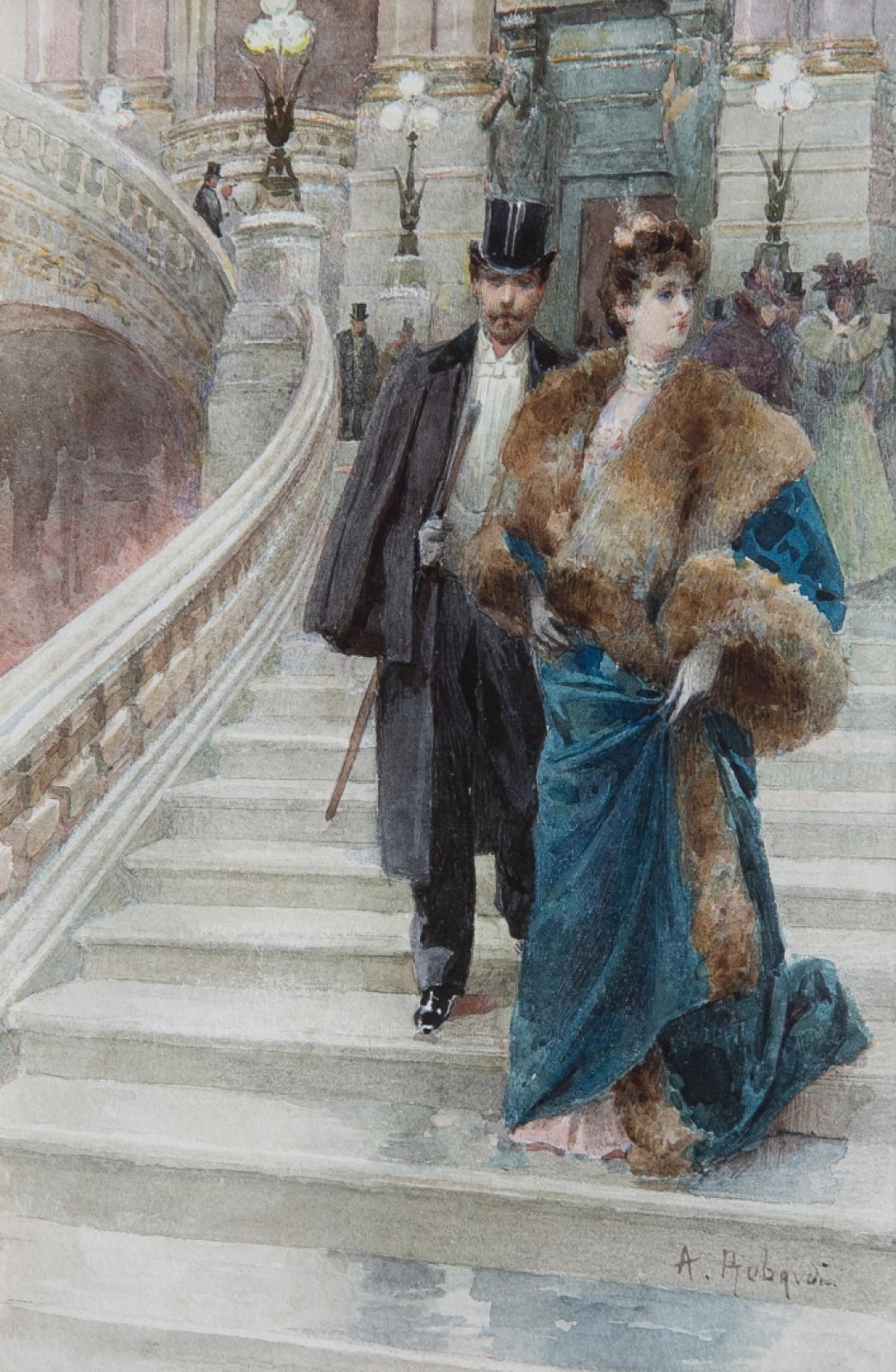 Alcide Théophile Robaudi | Restaurant de nuit | MutualArt