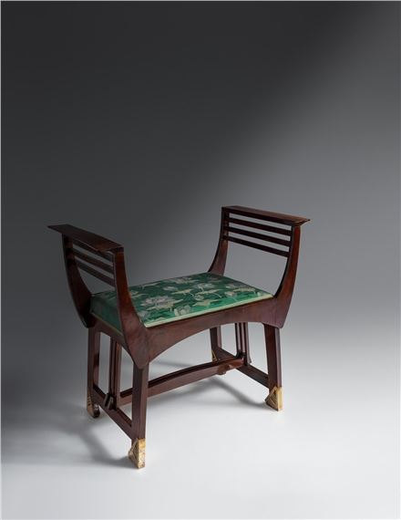 Bench by Michael Niedermoser, circa 1900