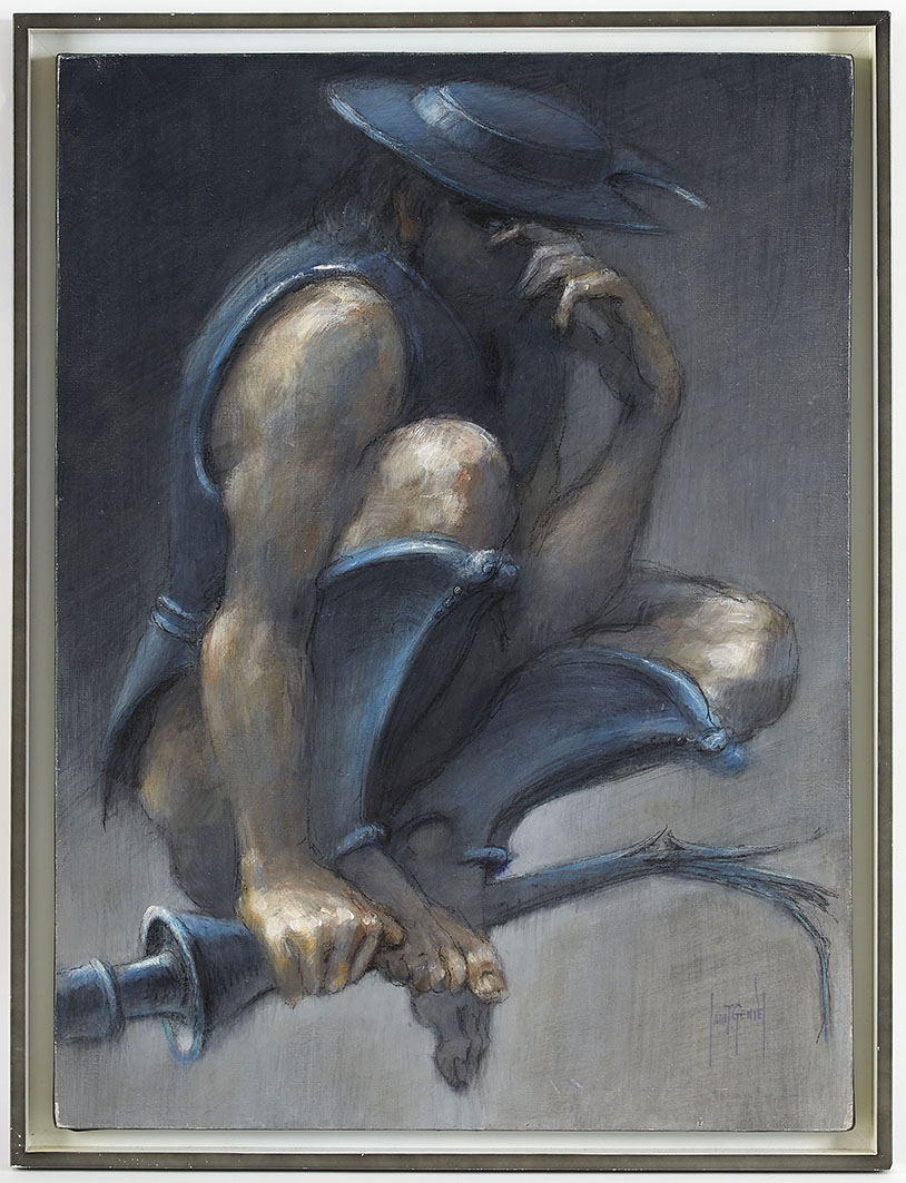 Artwork by Francis de Lassus Saint-Geniès, Don Quichotte, Made of Oil on canvas