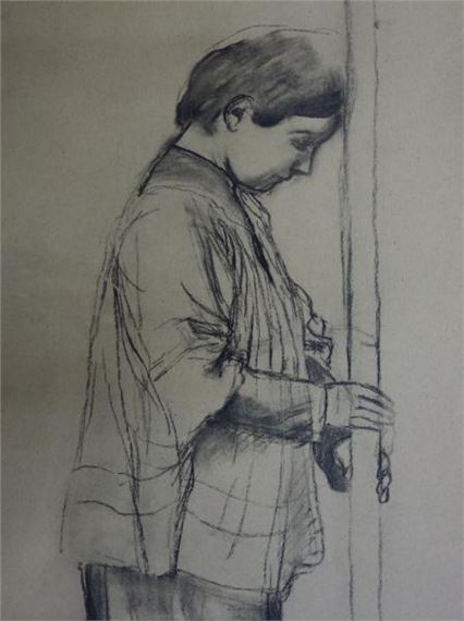 Pèlerin priant by Maurice Denis, 1924