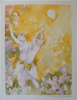 Bacchantes et angelots - Géraldine Es Borrat