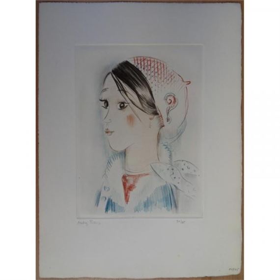 Jeune fille au by Mily Possoz