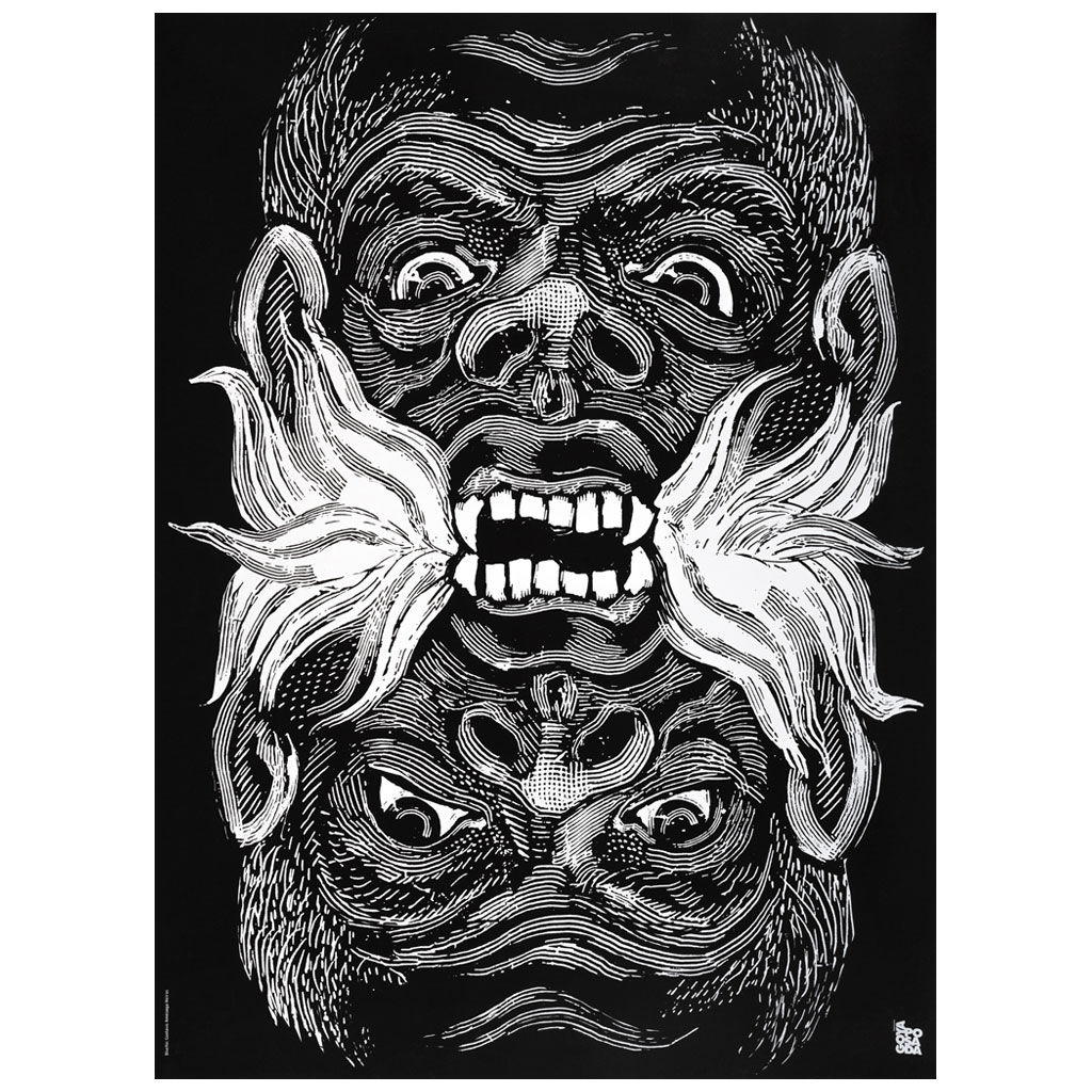 Artwork by Gustavo Amézaga, Proyecto Goya Posada, Made of Serigraph