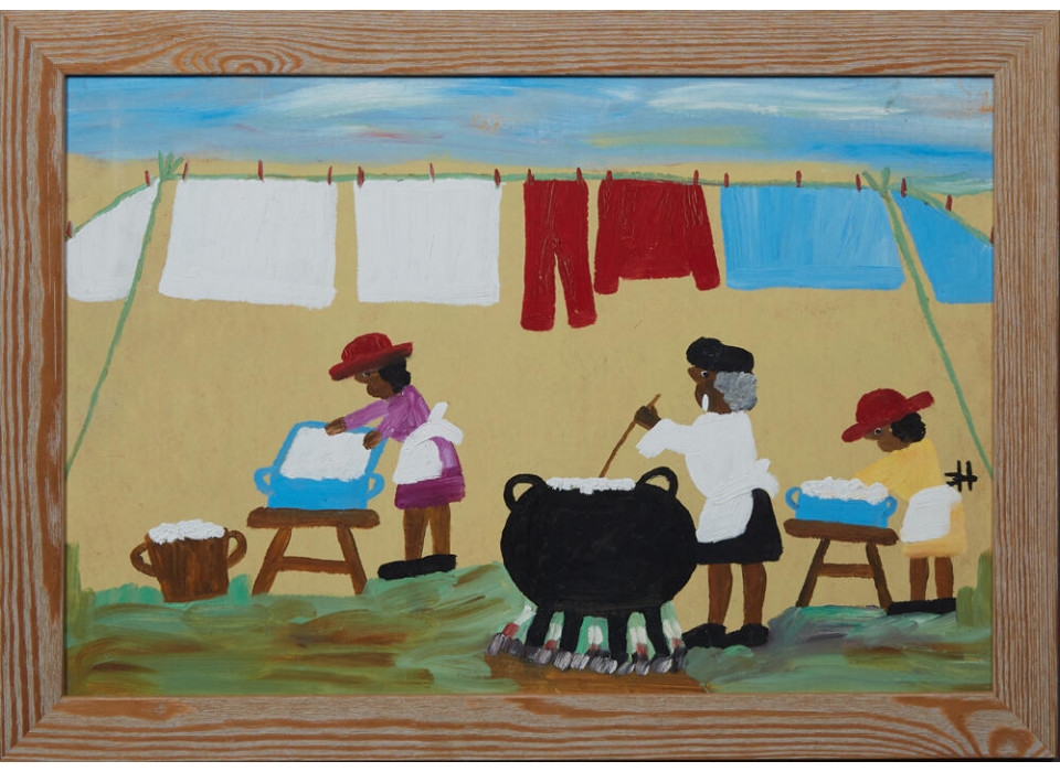 Clementine Hunter Wash Day MutualArt