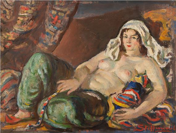 Odalisca by Ottavio Steffenini