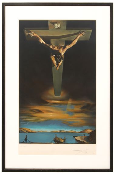 Dalí Salvador Christ Of St John Of The Cross Mutualart