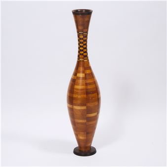 TURNED FLOOR VASE - Davoud Khosravi