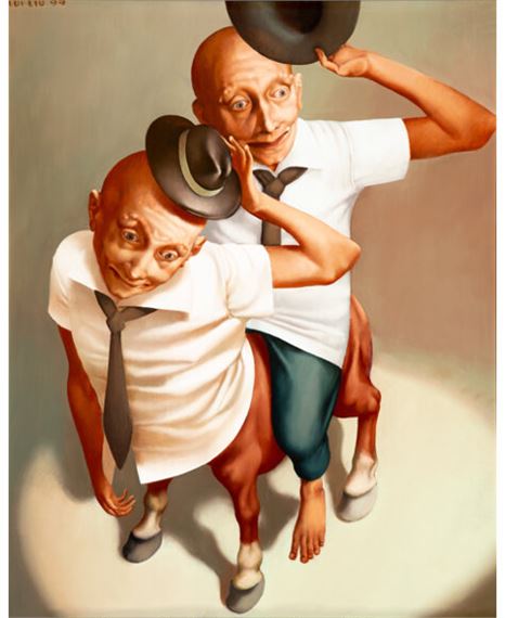 Yehuda #1 Riding on Himself by Lui Liu, 1999