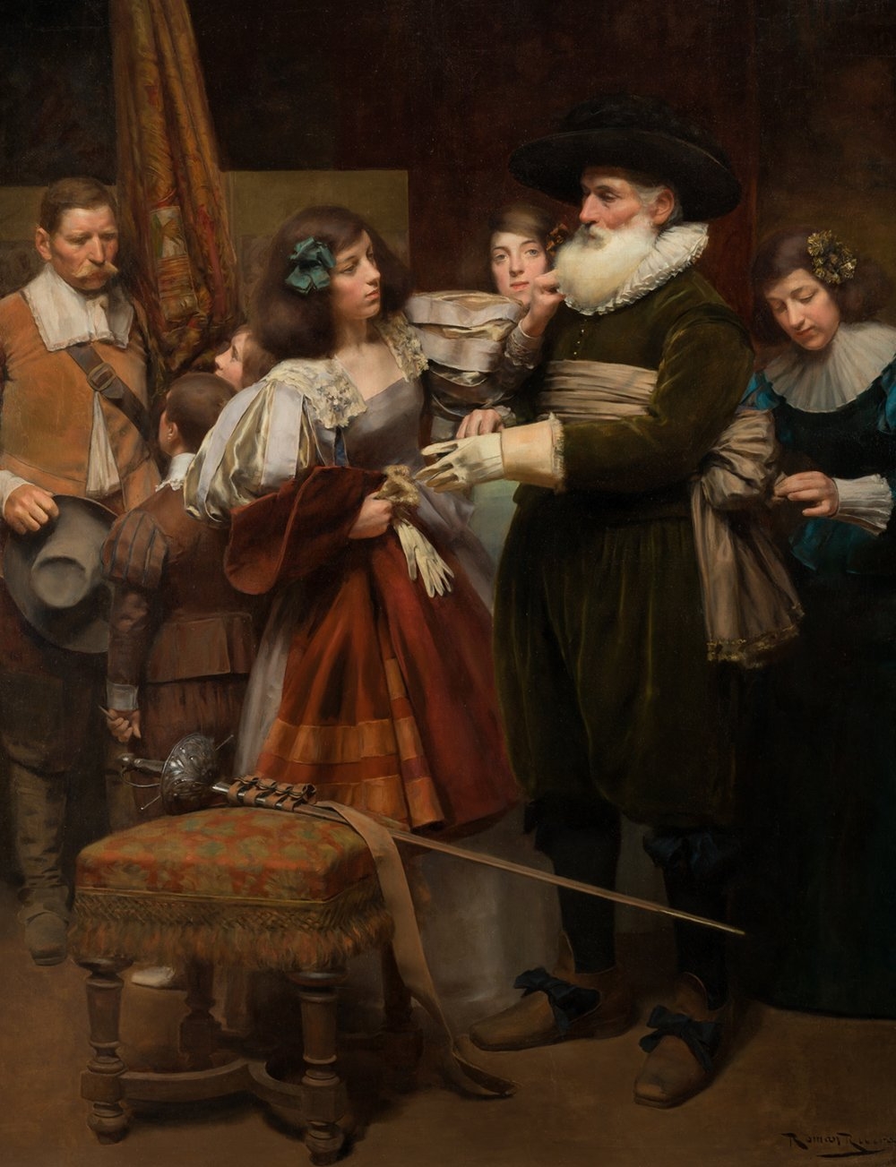 Romá Ribera | Preparandose para partir | MutualArt