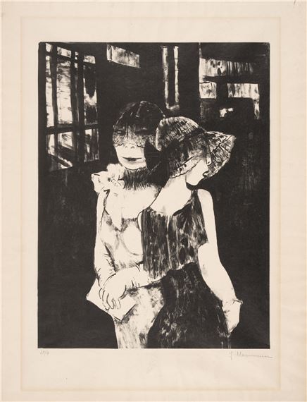 Nutten by Jeanne Mammen, circa 1930