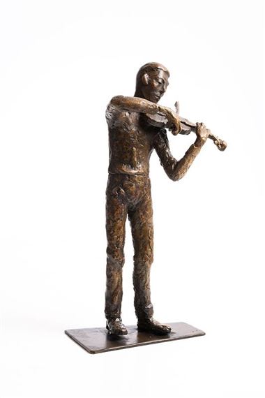 Irish Fiddle Player by Mark Rode